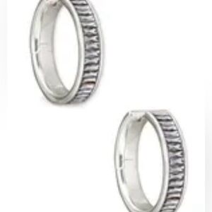 Kendra Scott Silver Jack Hoop Earrings